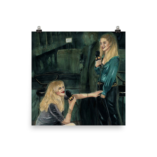 COURTNEY & MADONNA - Giclee Art Prints