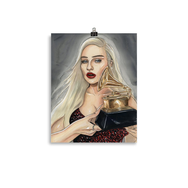 KIM PETRAS GRAMMY - Giclee Art Prints