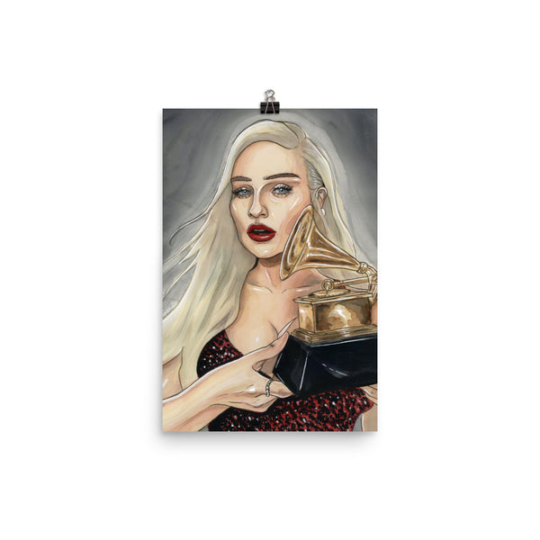 KIM PETRAS GRAMMY - Giclee Art Prints