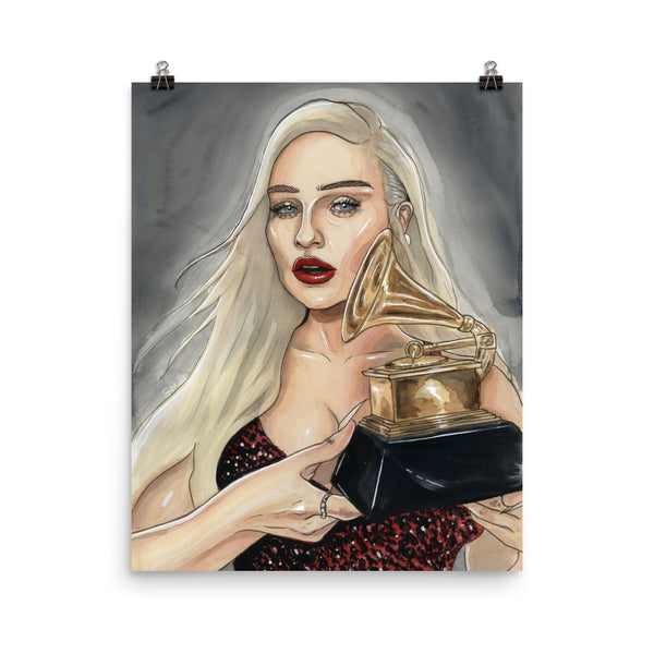 KIM PETRAS GRAMMY - Giclee Art Prints