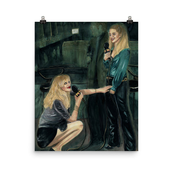 COURTNEY & MADONNA - Giclee Art Prints