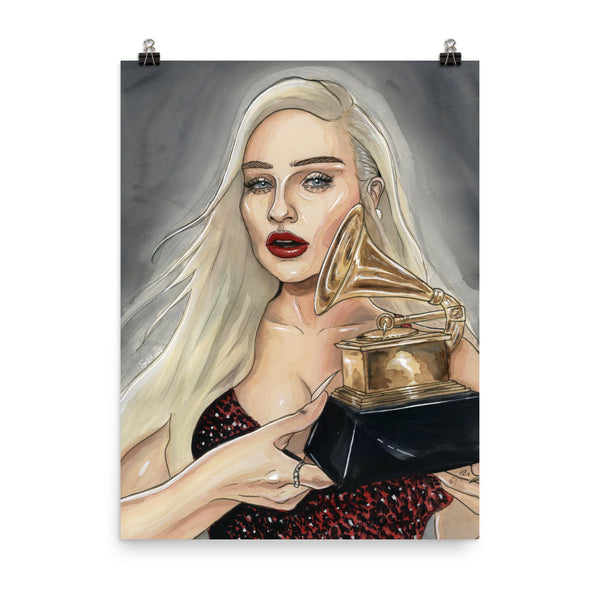 KIM PETRAS GRAMMY - Giclee Art Prints