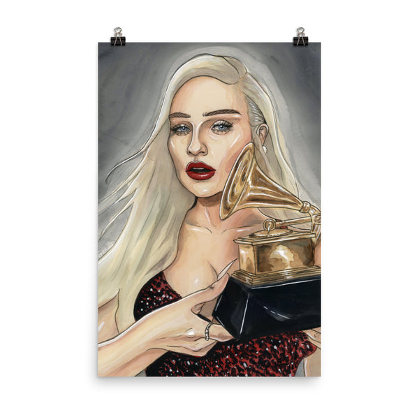 KIM PETRAS GRAMMY - Giclee Art Prints