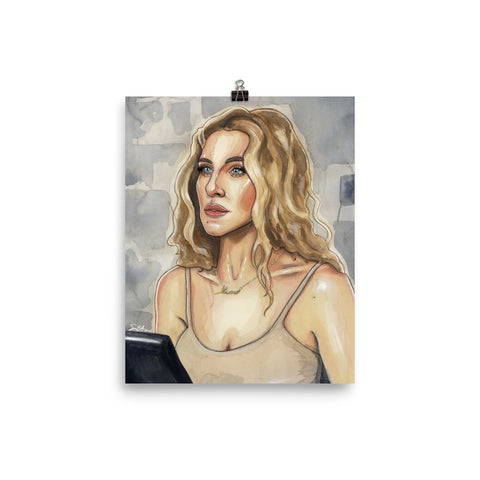 CARRIE BRADSHAW - Giclée Art Prints