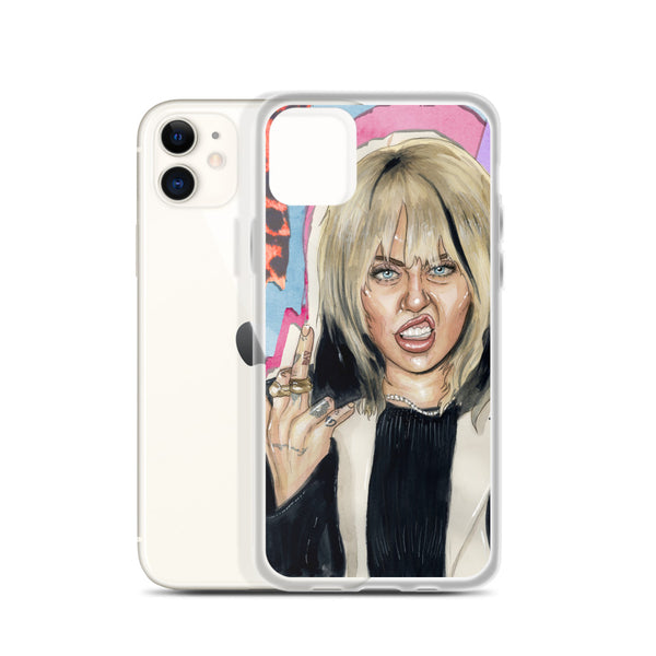 Miley Middle Finger iPhone Case