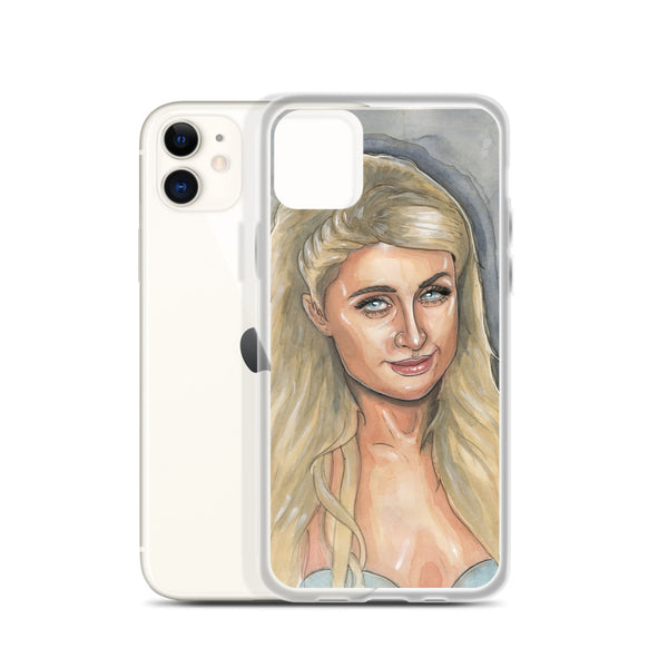 Paris Hilton Mugshot 1 iPhone Case