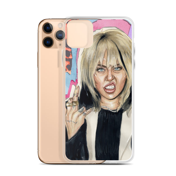 Miley Middle Finger iPhone Case