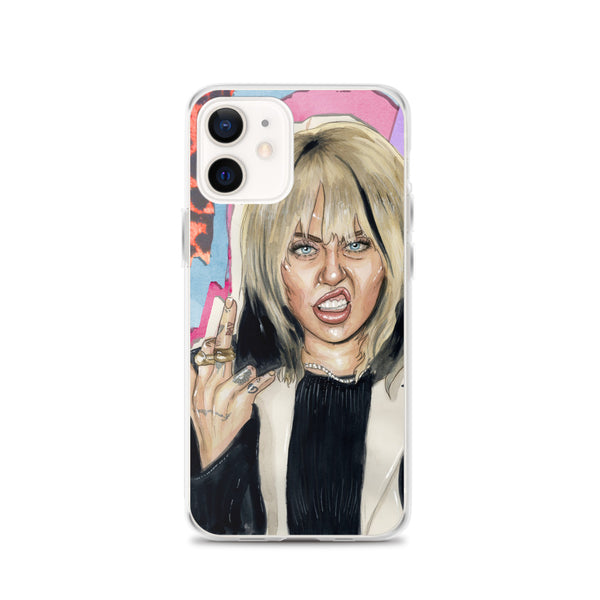 Miley Middle Finger iPhone Case