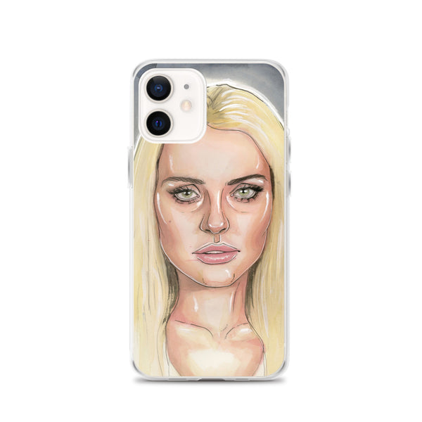 Lindsay Lohan Mugshot 5 iPhone Case