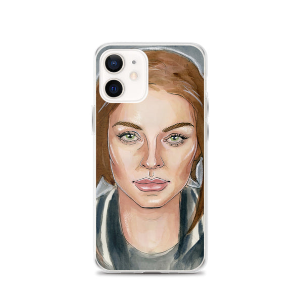 Lindsay Lohan Mugshot 6 iPhone Case