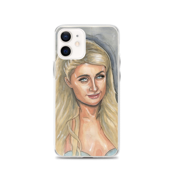 Paris Hilton Mugshot 1 iPhone Case