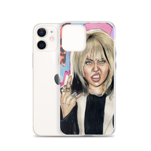 Miley Middle Finger iPhone Case