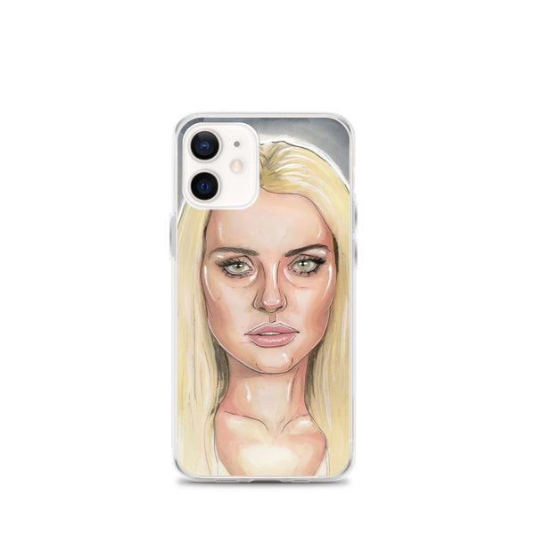 Lindsay Lohan Mugshot 5 iPhone Case