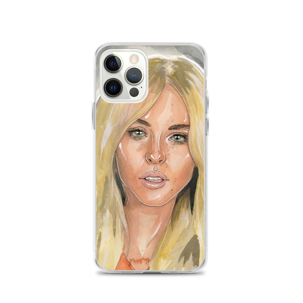 Lindsay Lohan Mugshot 1 iPhone Case