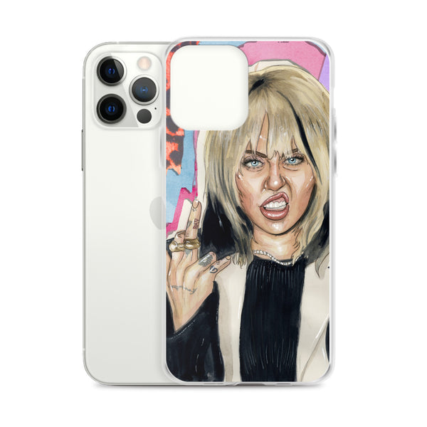 Miley Middle Finger iPhone Case