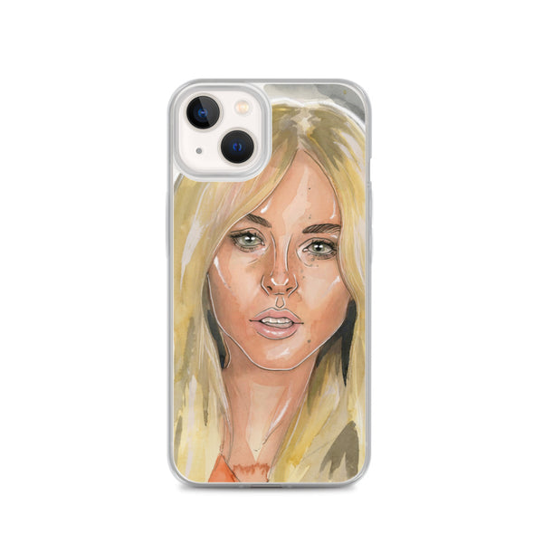 Lindsay Lohan Mugshot 1 iPhone Case