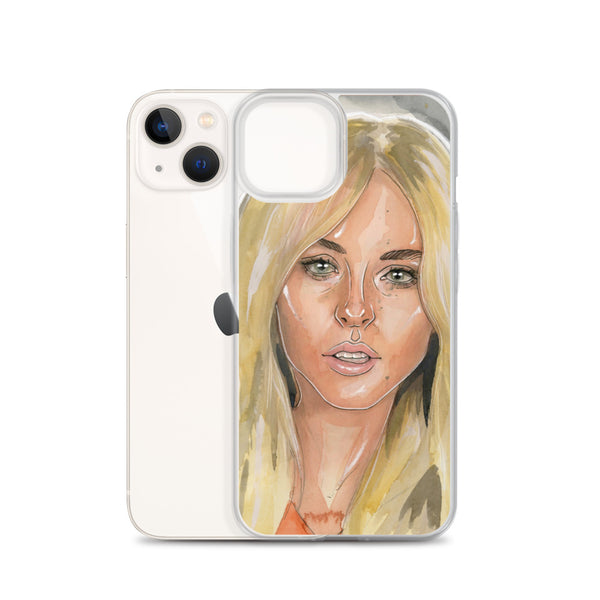 Lindsay Lohan Mugshot 1 iPhone Case