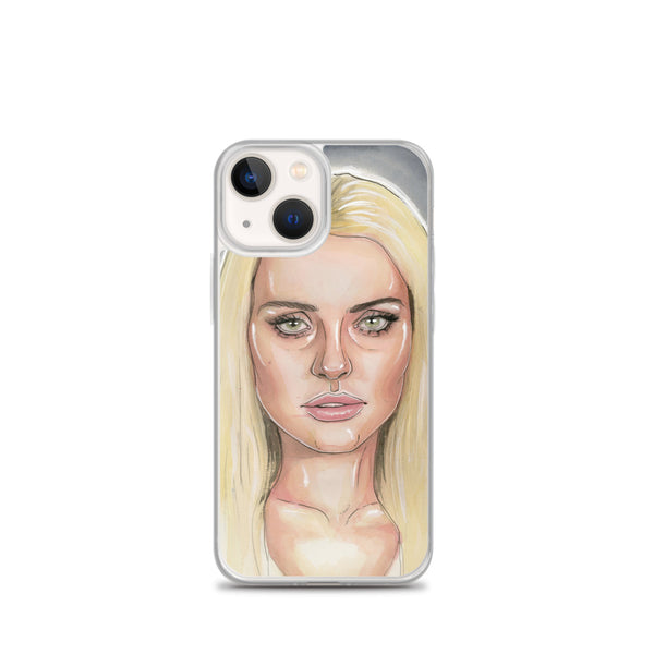 Lindsay Lohan Mugshot 5 iPhone Case