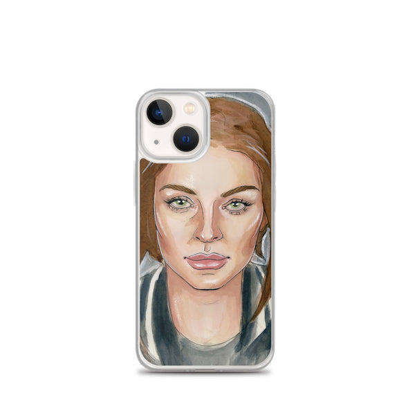 Lindsay Lohan Mugshot 6 iPhone Case