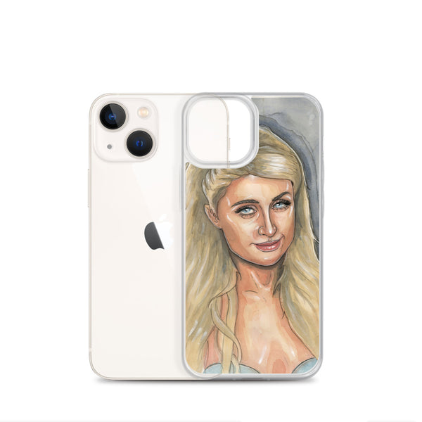 Paris Hilton Mugshot 1 iPhone Case