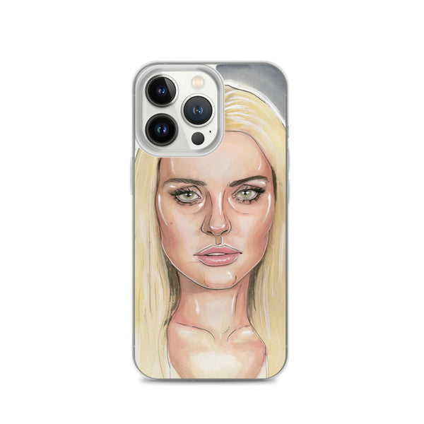 Lindsay Lohan Mugshot 5 iPhone Case