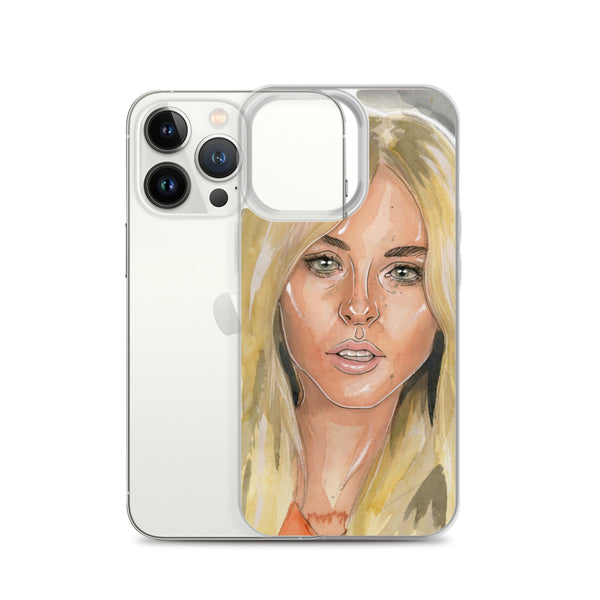 Lindsay Lohan Mugshot 1 iPhone Case