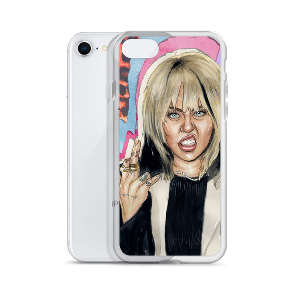 Miley Middle Finger iPhone Case