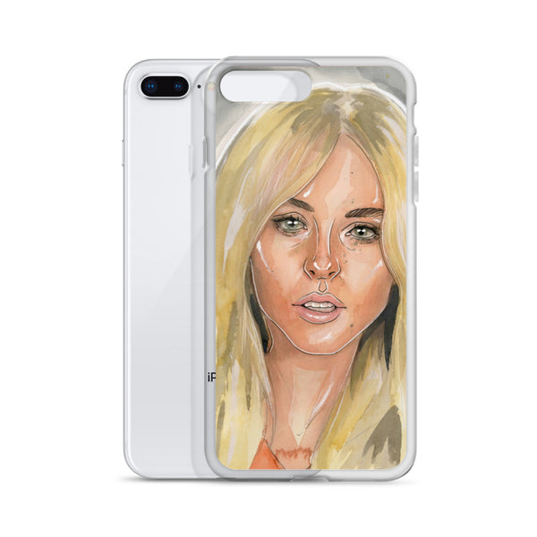 Lindsay Lohan Mugshot 1 iPhone Case