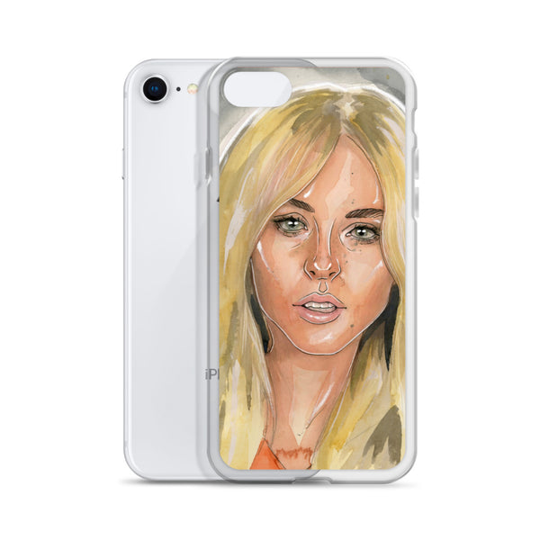 Lindsay Lohan Mugshot 1 iPhone Case