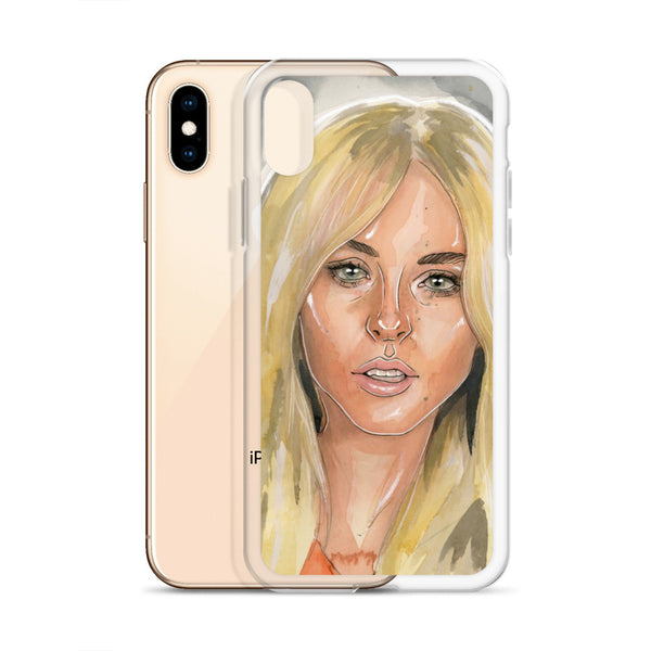 Lindsay Lohan Mugshot 1 iPhone Case