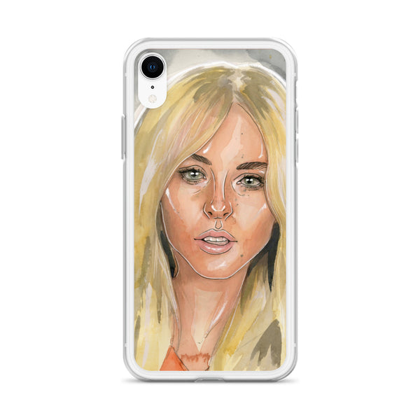 Lindsay Lohan Mugshot 1 iPhone Case