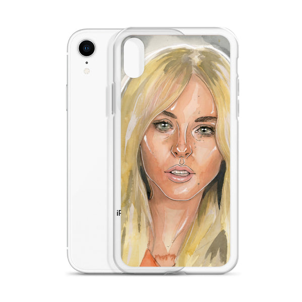 Lindsay Lohan Mugshot 1 iPhone Case