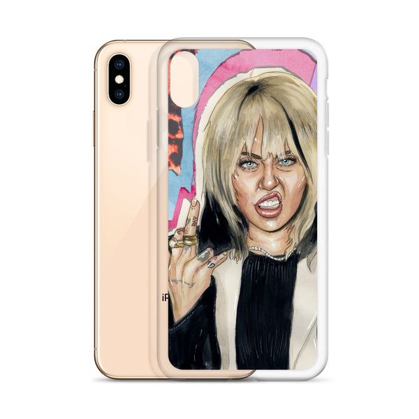 Miley Middle Finger iPhone Case