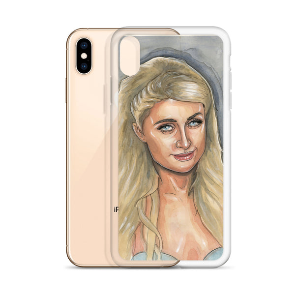 Paris Hilton Mugshot 1 iPhone Case