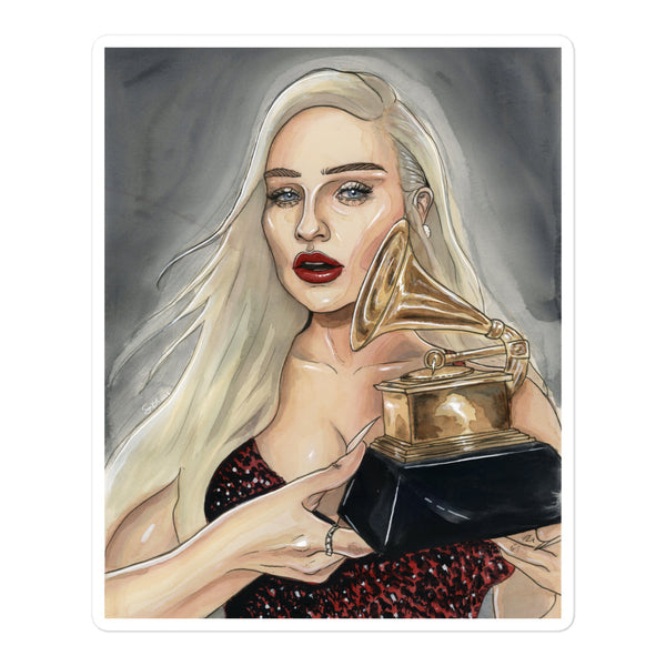 KIM PETRAS GRAMMY - Diecut Stickers